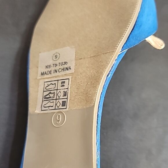 BRAND NEW ROUGE HELIUM SUEDE POINTE TOE D'ORSAY WOMEN"S FLAT SHOE - Picture 11 of 12